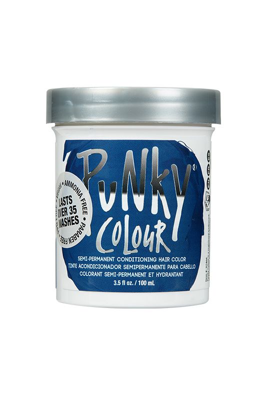 Punky Colour Semi-Permanent Conditioning Hair Color - Midnight Blue, 3.5 FL OZ