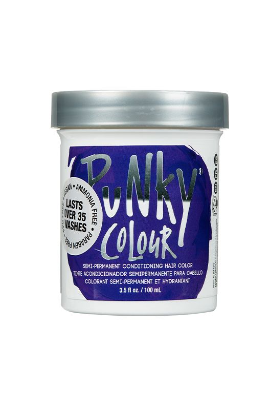 Punky Colour Semi-Permanent Conditioning Hair Color - Violet, 3.5 FL OZ