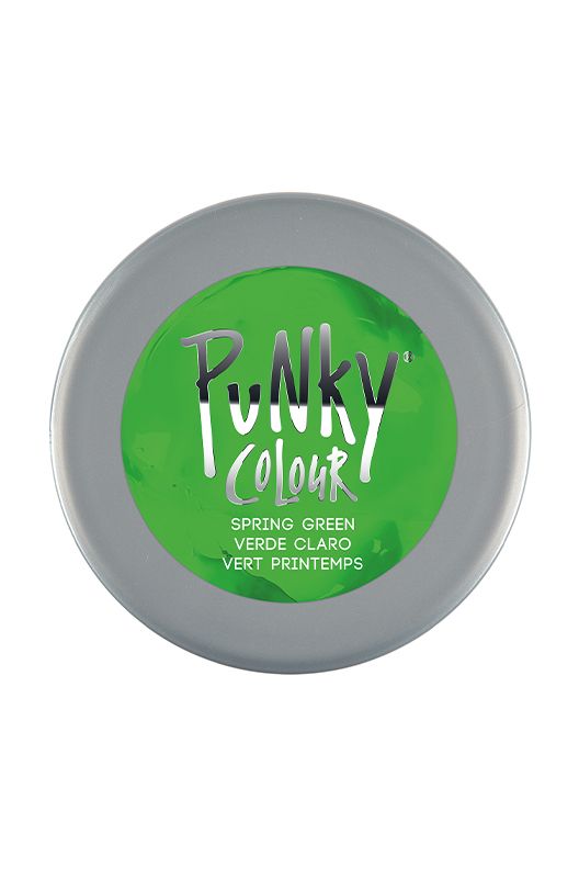 Punky Colour Semi-Permanent Conditioning Hair Color - Spring Green, 3.5 FL OZ