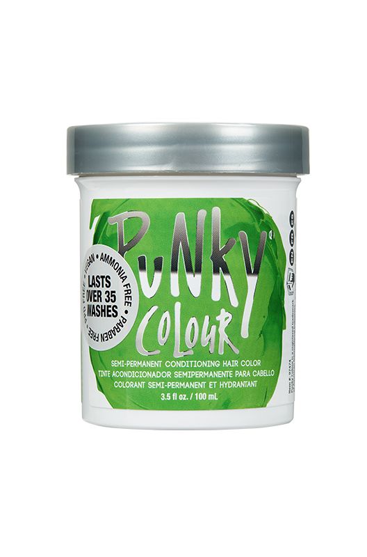 Punky Colour Semi-Permanent Conditioning Hair Color - Spring Green, 3.5 FL OZ