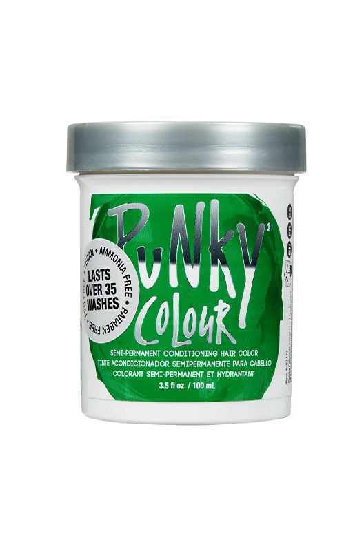 Punky Colour Semi-Permanent Conditioning Hair Color - Apple Green, 3.5 FL OZ