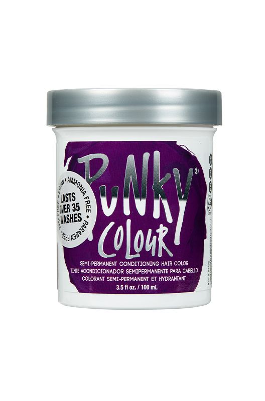 Punky Colour Semi-Permanent Conditioning Hair Color - Purple, 3.5 FL OZ