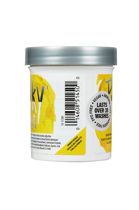 Punky Colour Semi-Permanent Conditioning Hair Color - Bright Yellow, 3.5 FL OZ