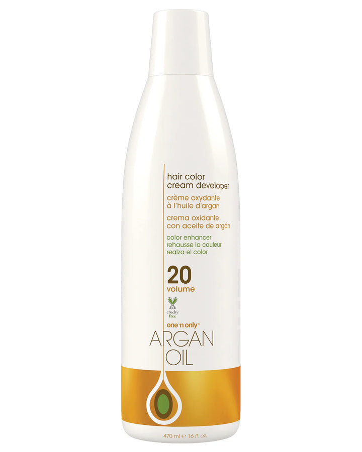 One 'n Only Argan Oil Hair Color Cream Developer Volume 20