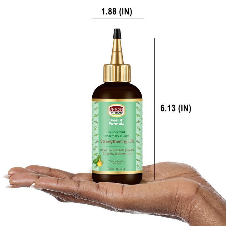 African Pride "FEEL IT" Formula Strengthening Oil