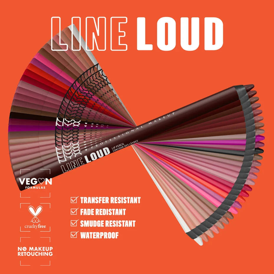 NYX Professional Makeup Line Loud Vegan Longwear Lip Liner