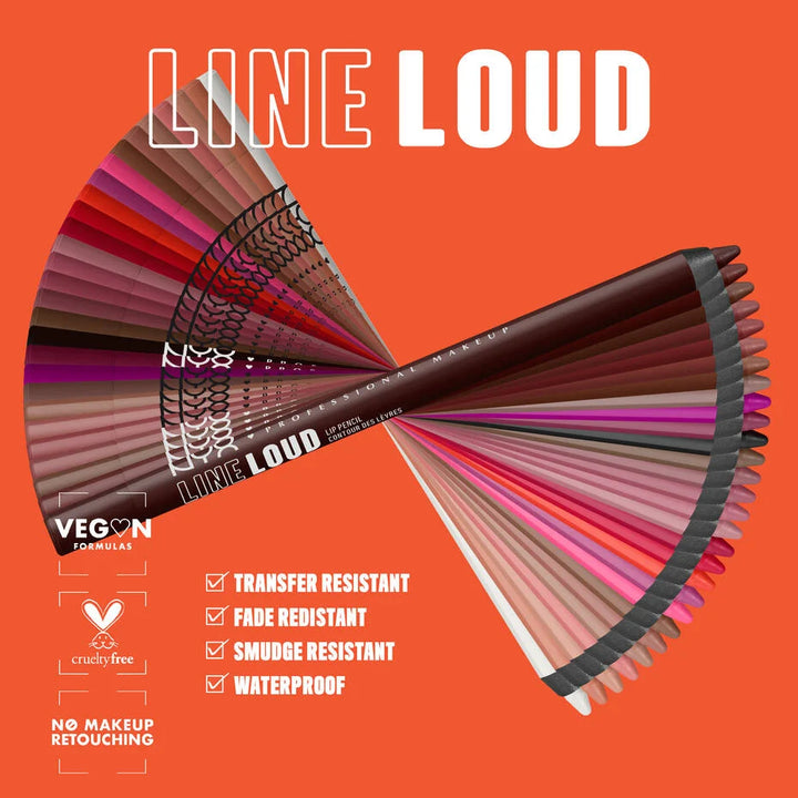 NYX Professional Makeup Line Loud Vegan Longwear Lip Liner