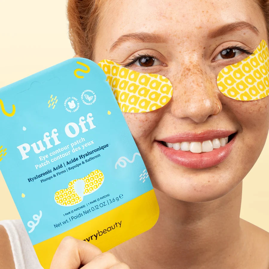 AvryBeauty Puff Off Eye Contour Patch - Hyaluronic Acid