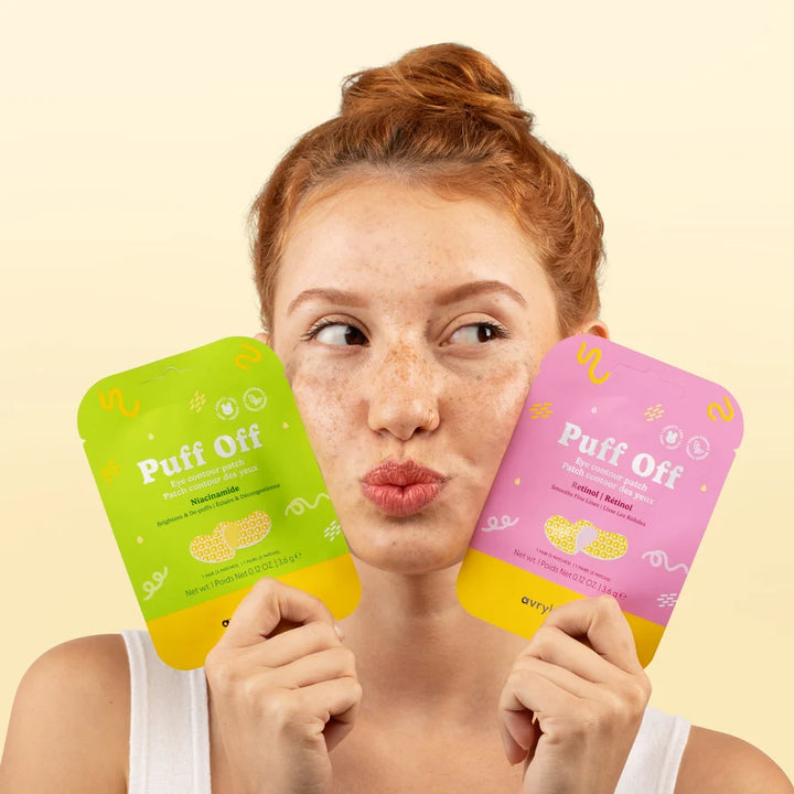 AvryBeauty Puff Off Eye Contour Patch - Hyaluronic Acid