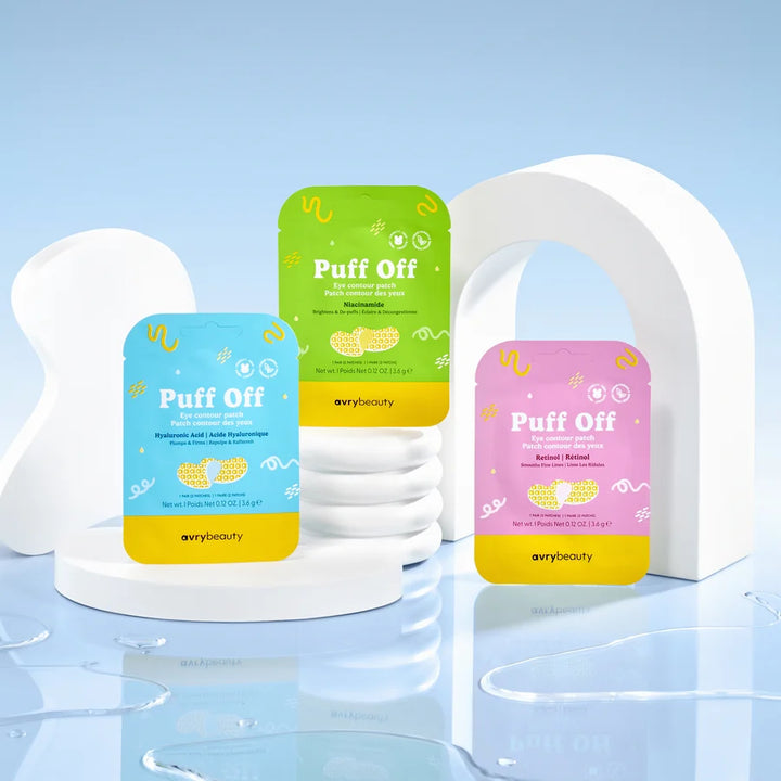 AvryBeauty Puff Off Eye Contour Patch - Hyaluronic Acid