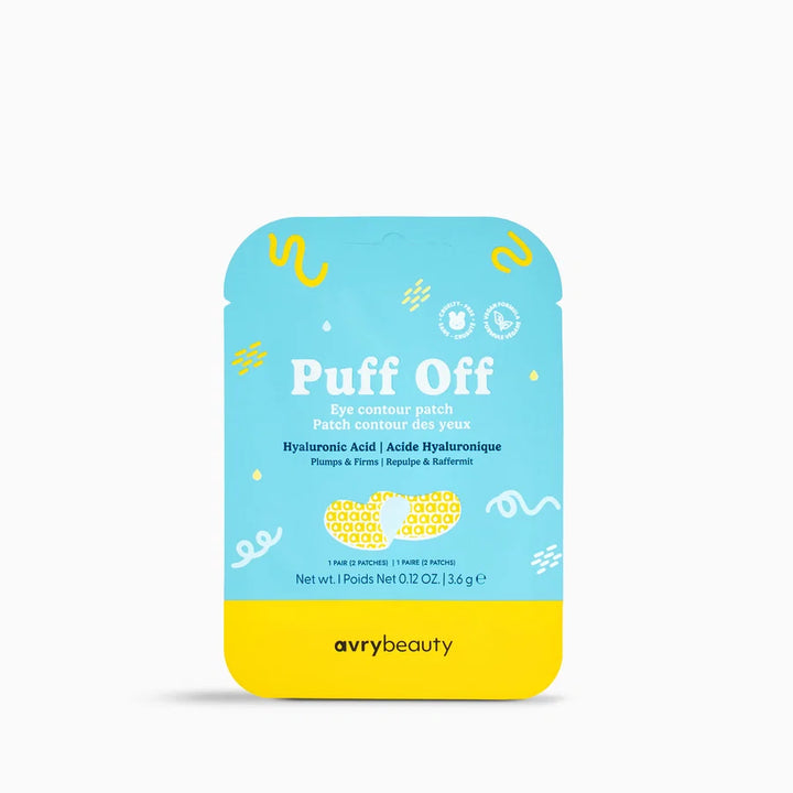 AvryBeauty Puff Off Eye Contour Patch - Hyaluronic Acid