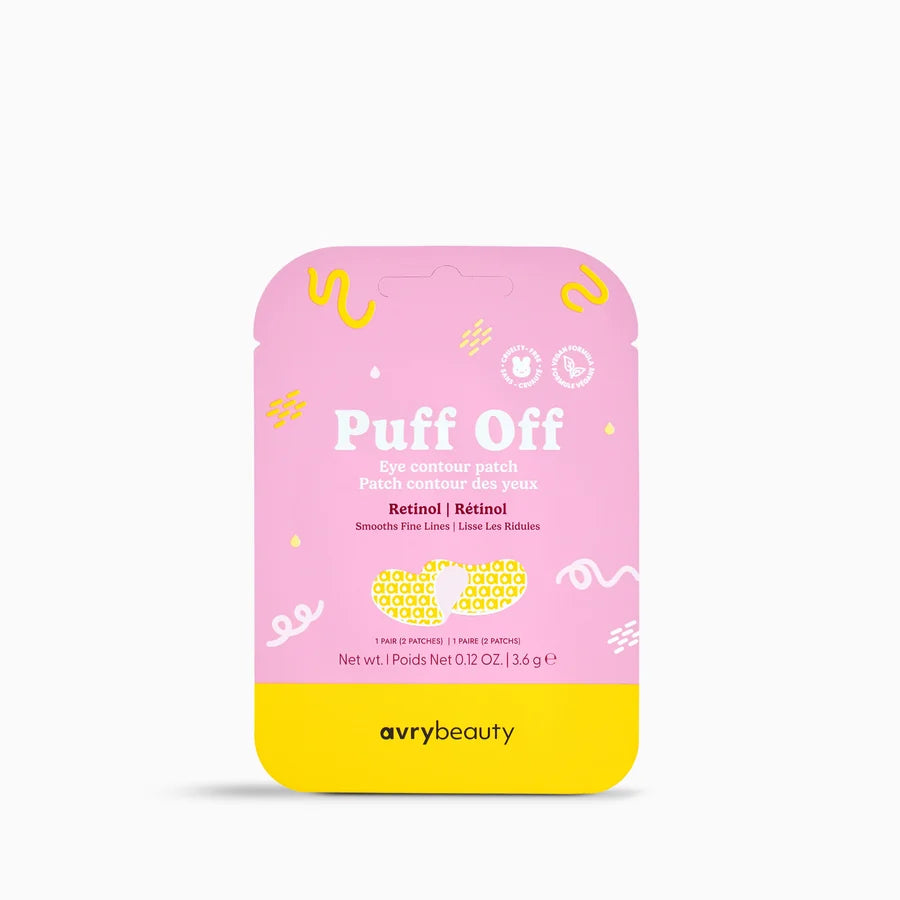 AvryBeauty Puff Off Eye Contour Patch - Retinol