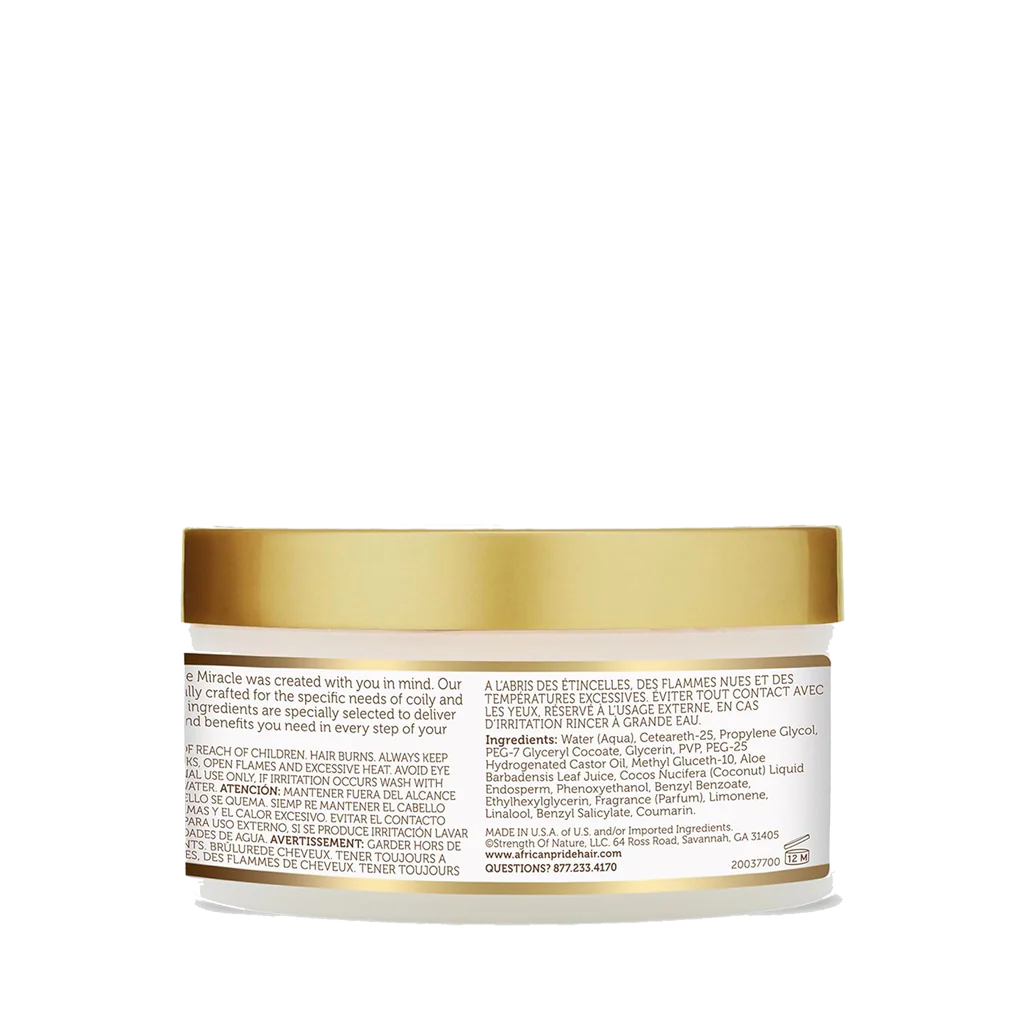 African Pride Moisture Miracle Aloe & Coconut Water Smooth Edge Glaze