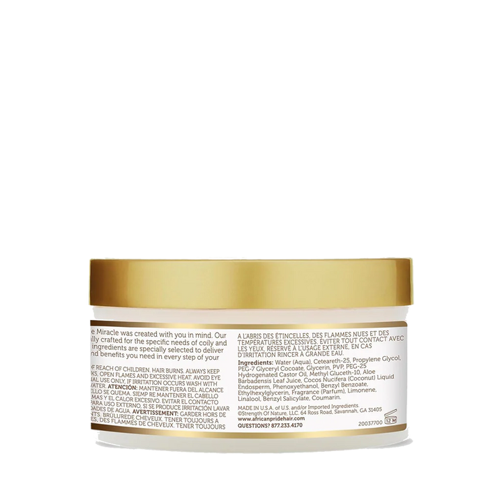 African Pride Moisture Miracle Aloe & Coconut Water Smooth Edge Glaze