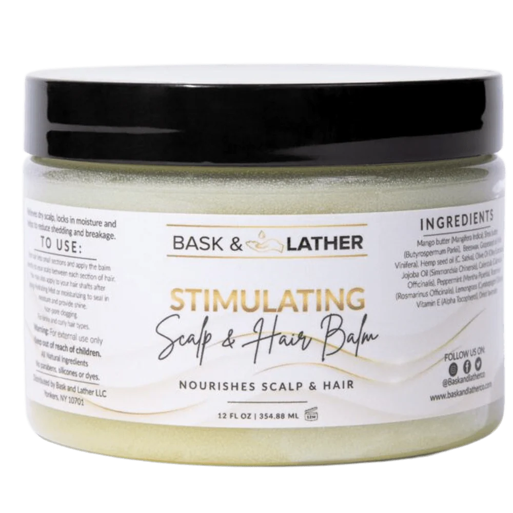 Bask & Lather Stimulating Scalp & Hair Balm