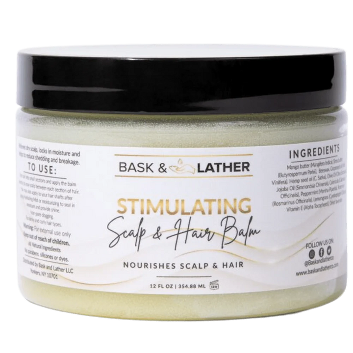 Bask & Lather Stimulating Scalp & Hair Balm