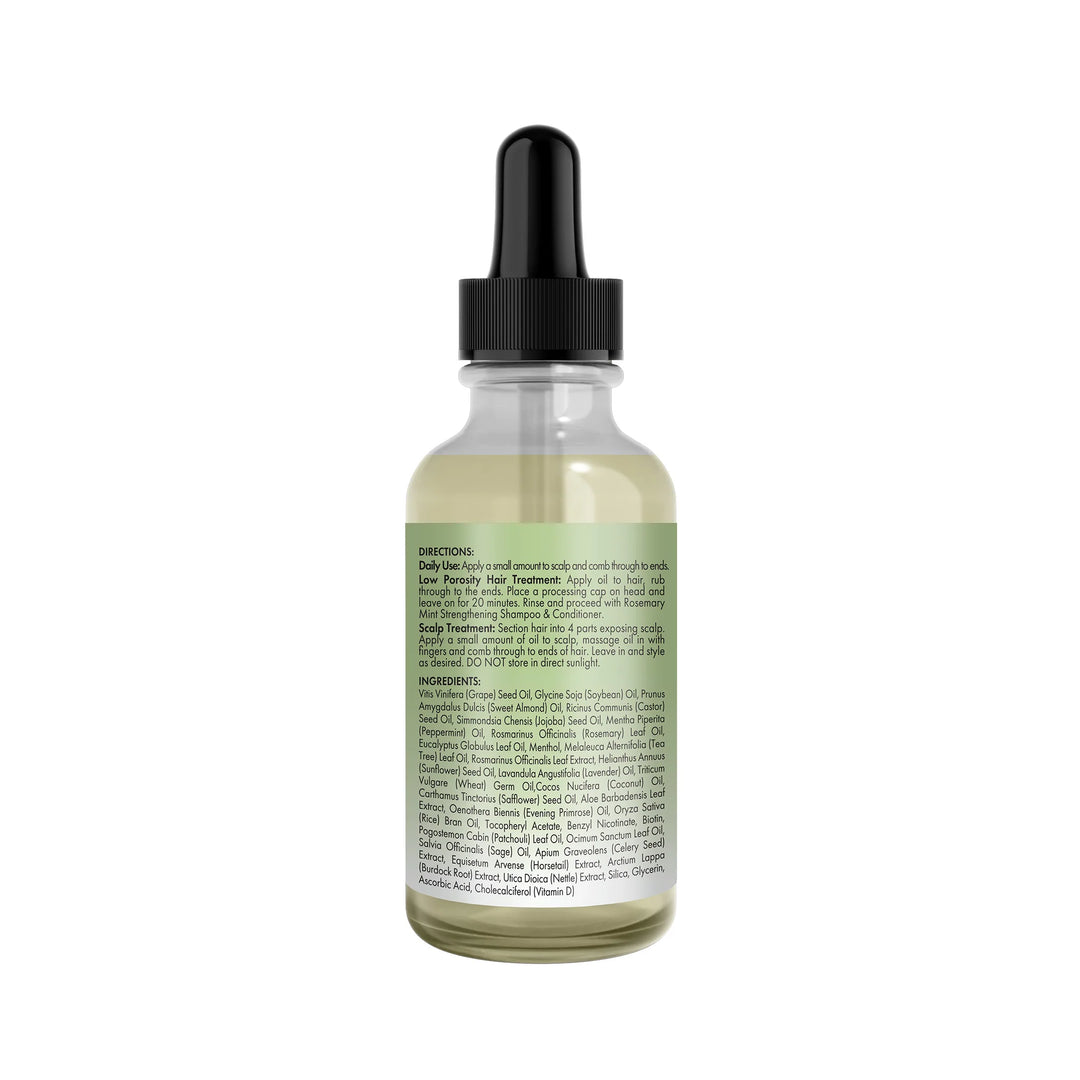 Mielle Rosemary Mint Light Scalp and Hair Strengthening oil