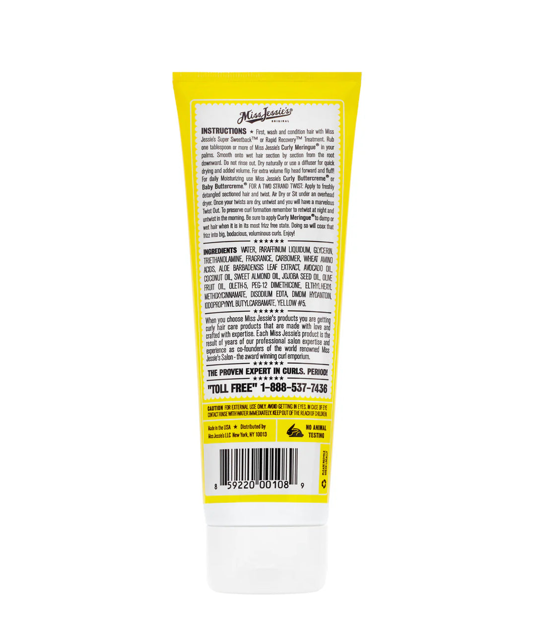 Miss Jessie's Curly Meringue - Frizz Control Cream