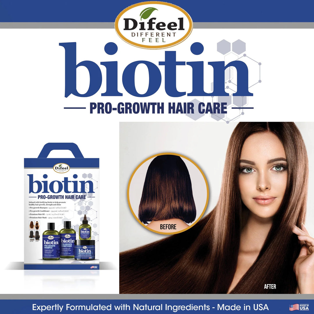 Difeel Biotin Premium Hair Oil 2.5 oz.