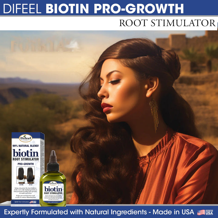 Difeel Biotin Pro-Growth Root Stimulator 2.5 oz.