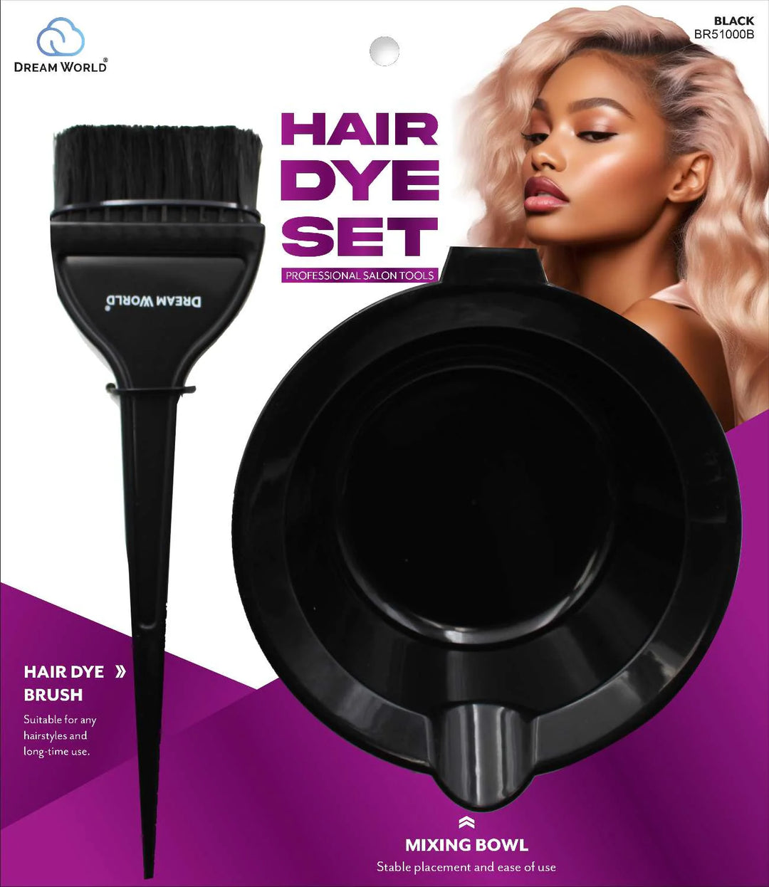 DREAM Hair Dye Set Black