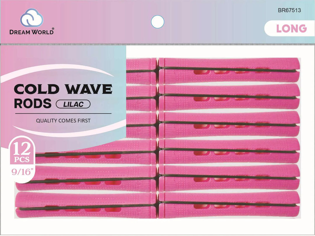 DREAM Long Perm Rods, 12 Pcs
