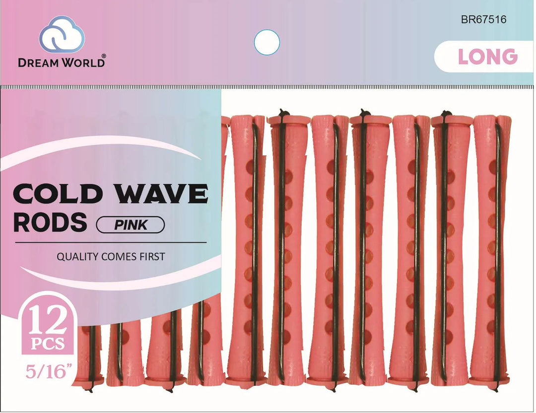 DREAM Long Perm Rods, 12 Pcs