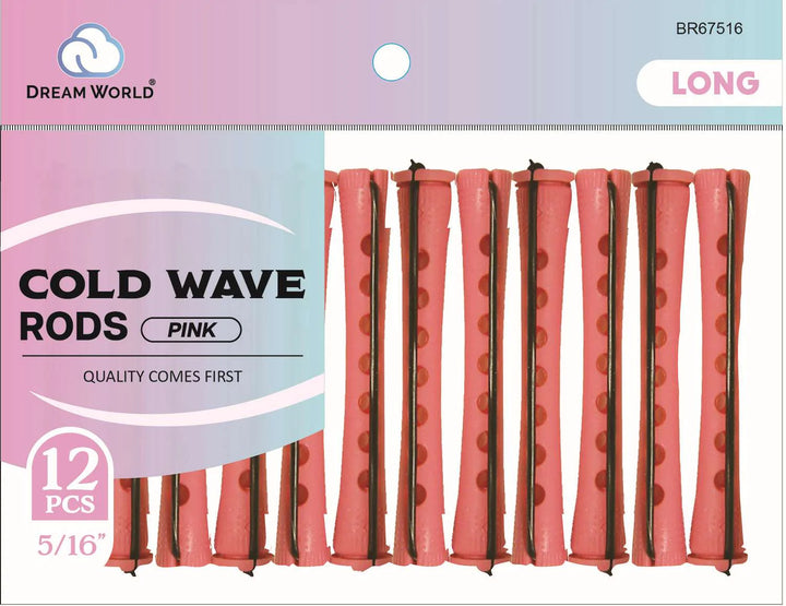 DREAM Long Perm Rods, 12 Pcs