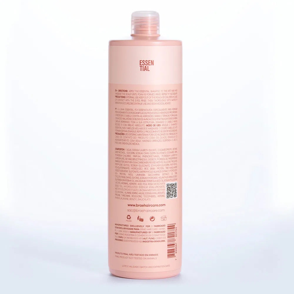 Braé Essential Shampoo 1L/33.33 fl.oz