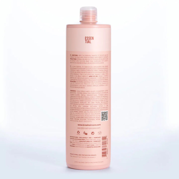 Braé Essential Shampoo 1L/33.33 fl.oz