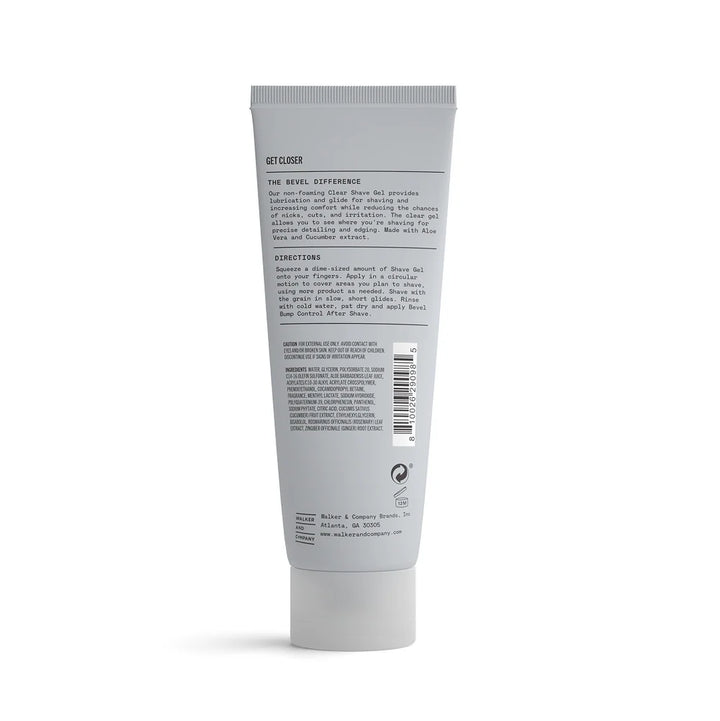 BEVEL Clear Shave Gel
