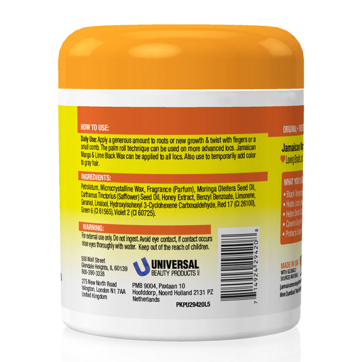 Jamaican Mango and Lime BLACK WAX 6oz