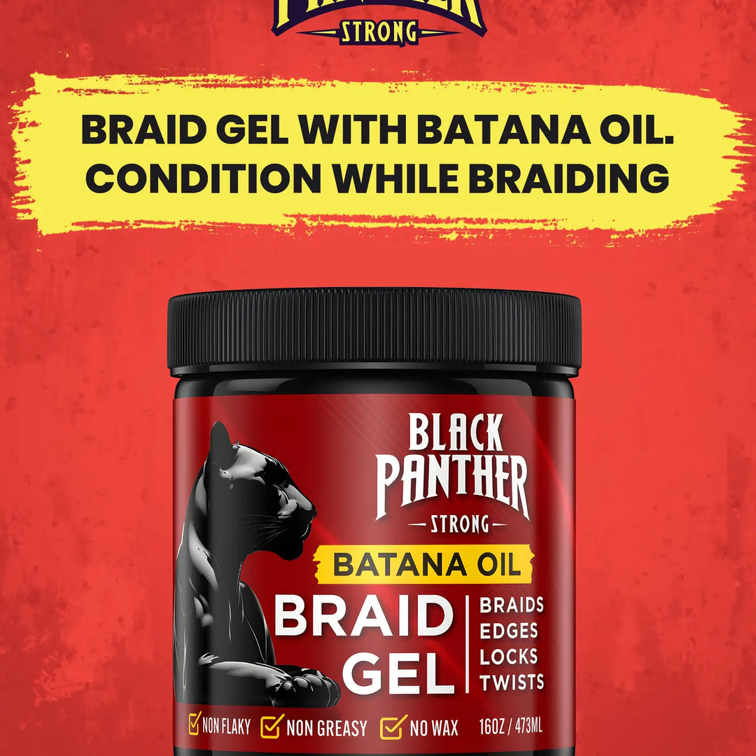BLACK PANTHER BATANA OIL BRAID GEL 16OZ