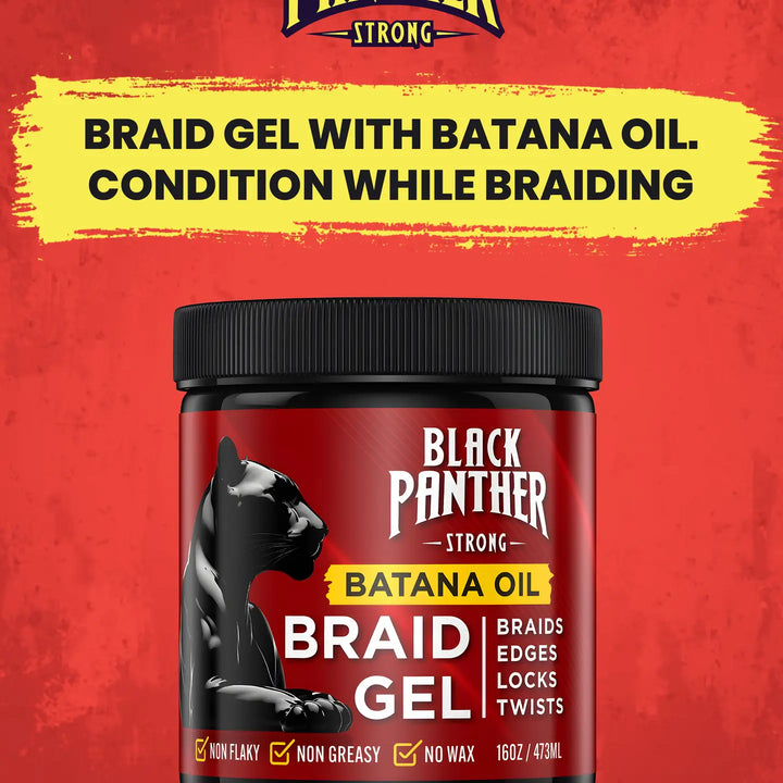 BLACK PANTHER BATANA OIL BRAID GEL 16OZ