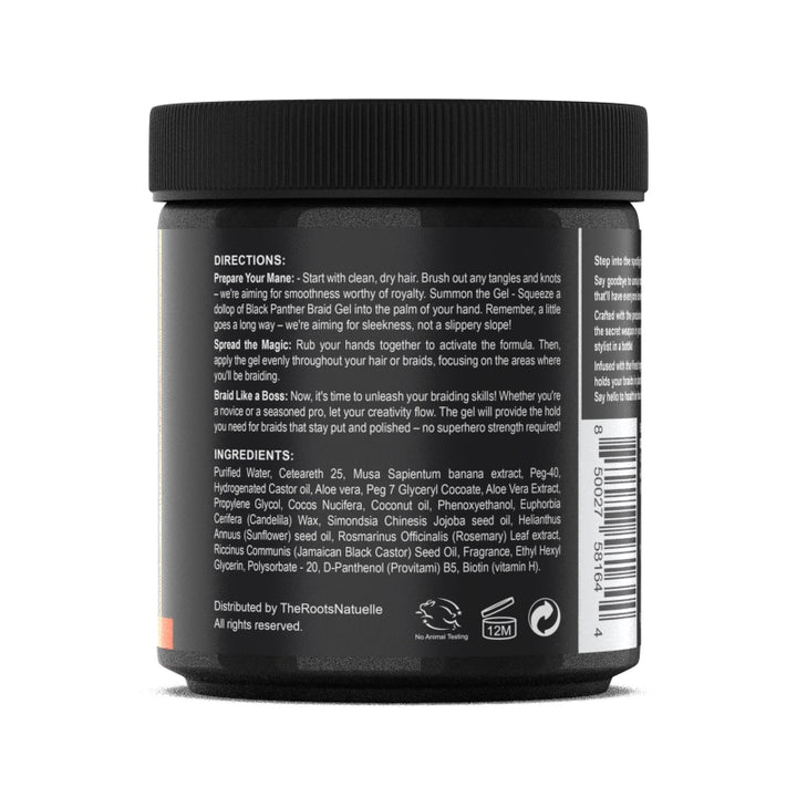 BLACK PANTHER BRAID GEL STRONG [WHITE] 16OZ