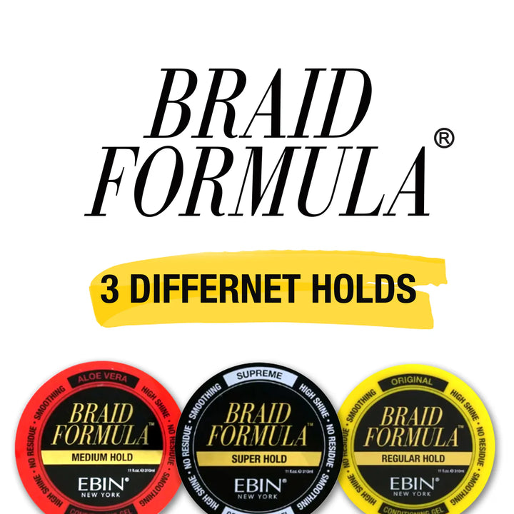 EBIN BRAID FORMULA CONDITIONING GEL - MEDIUM HOLD
