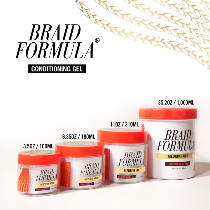 EBIN BRAID FORMULA CONDITIONING GEL - MEDIUM HOLD