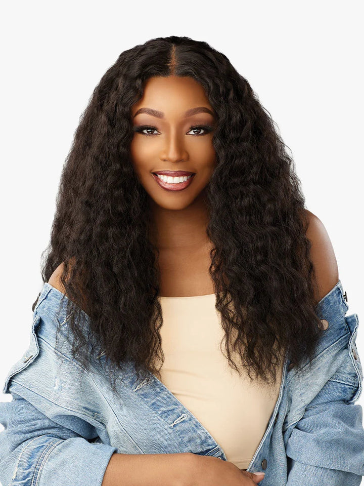 SENSATIONNEL CURLS KINKS & Co KINKY EDGES Y-PART_KINKY BRAID OUT 20″