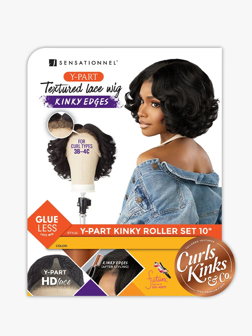 SENSATIONNEL CURLS KINKS & Co KINKY EDGES Y-PART_KINKY ROLLER SET 10