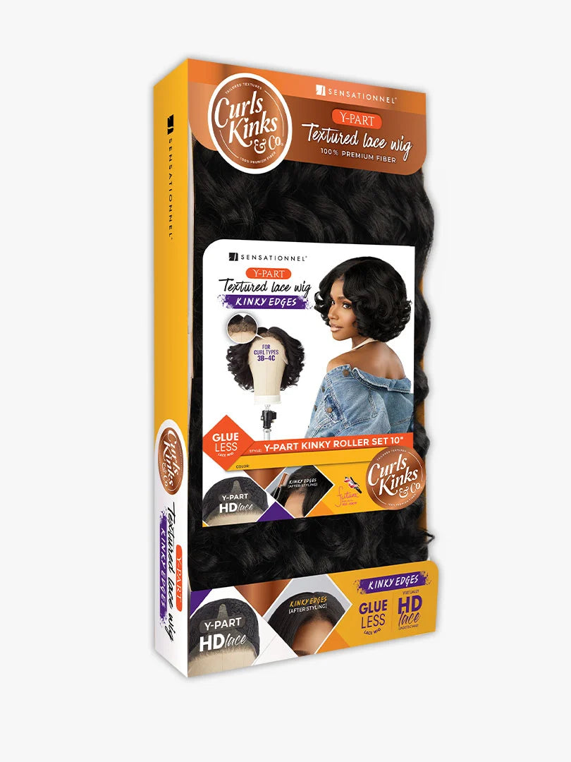 SENSATIONNEL CURLS KINKS & Co KINKY EDGES Y-PART_KINKY ROLLER SET 10