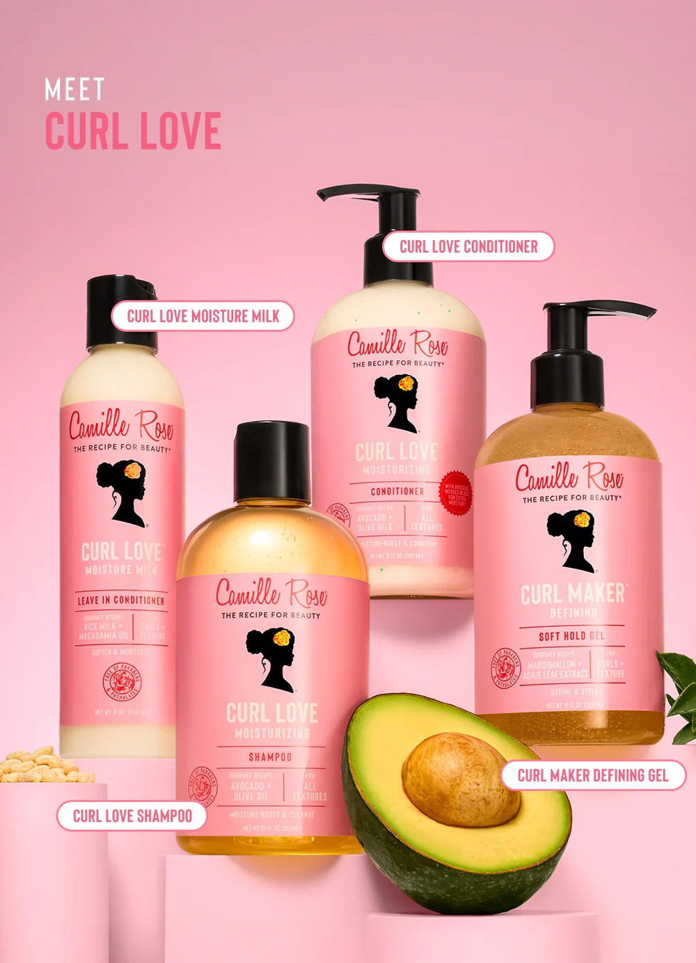Camille Rose Naturals Curl Love Shampoo
