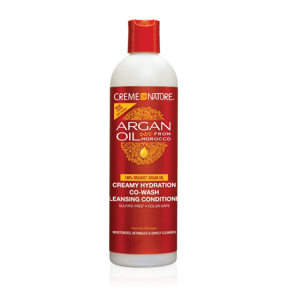 Creme of Nature Argan Oil from Morocco Creamy Hydration Co-Wash Cleansing Conditioner