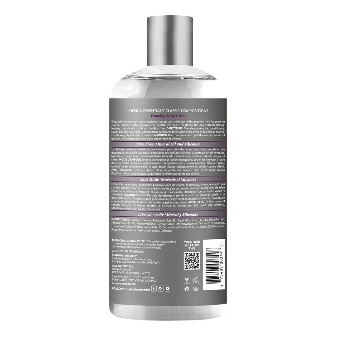 Design Essentials Compositions Foaming Wrap Lotion