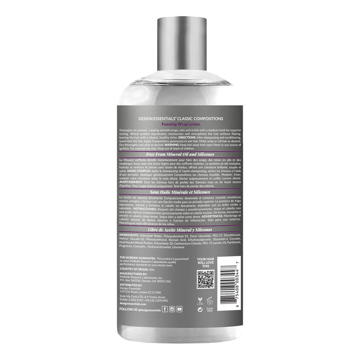 Design Essentials Compositions Foaming Wrap Lotion