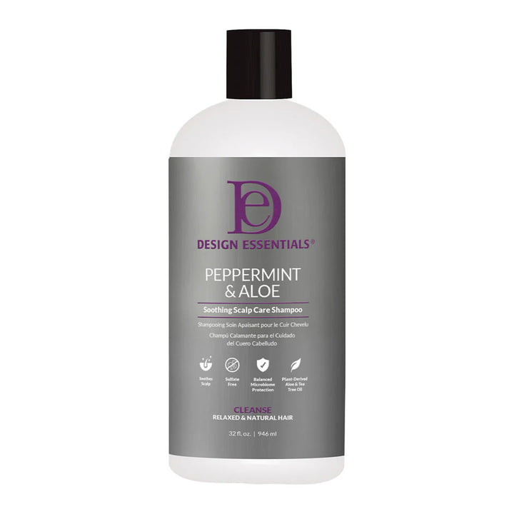Design Essentials Peppermint & Aloe Soothing Scalp Care Shampoo