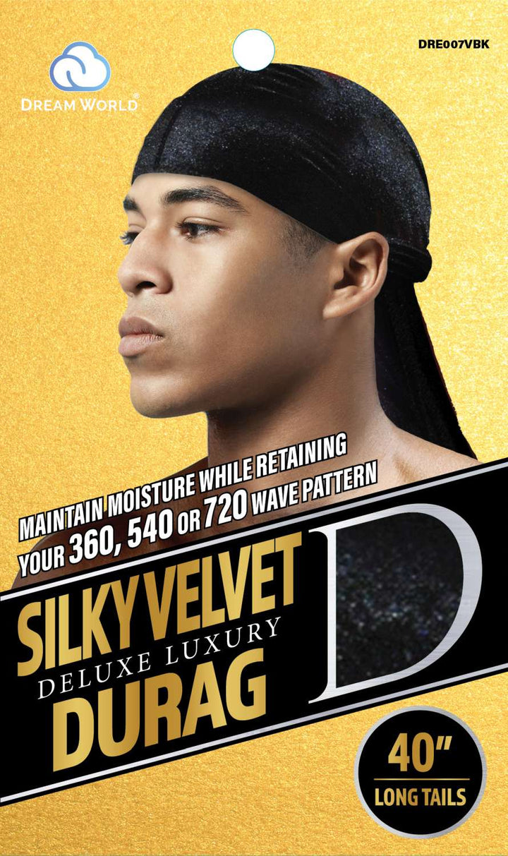 Dream World M-DURAG Smooth and Thick Velvet Durag