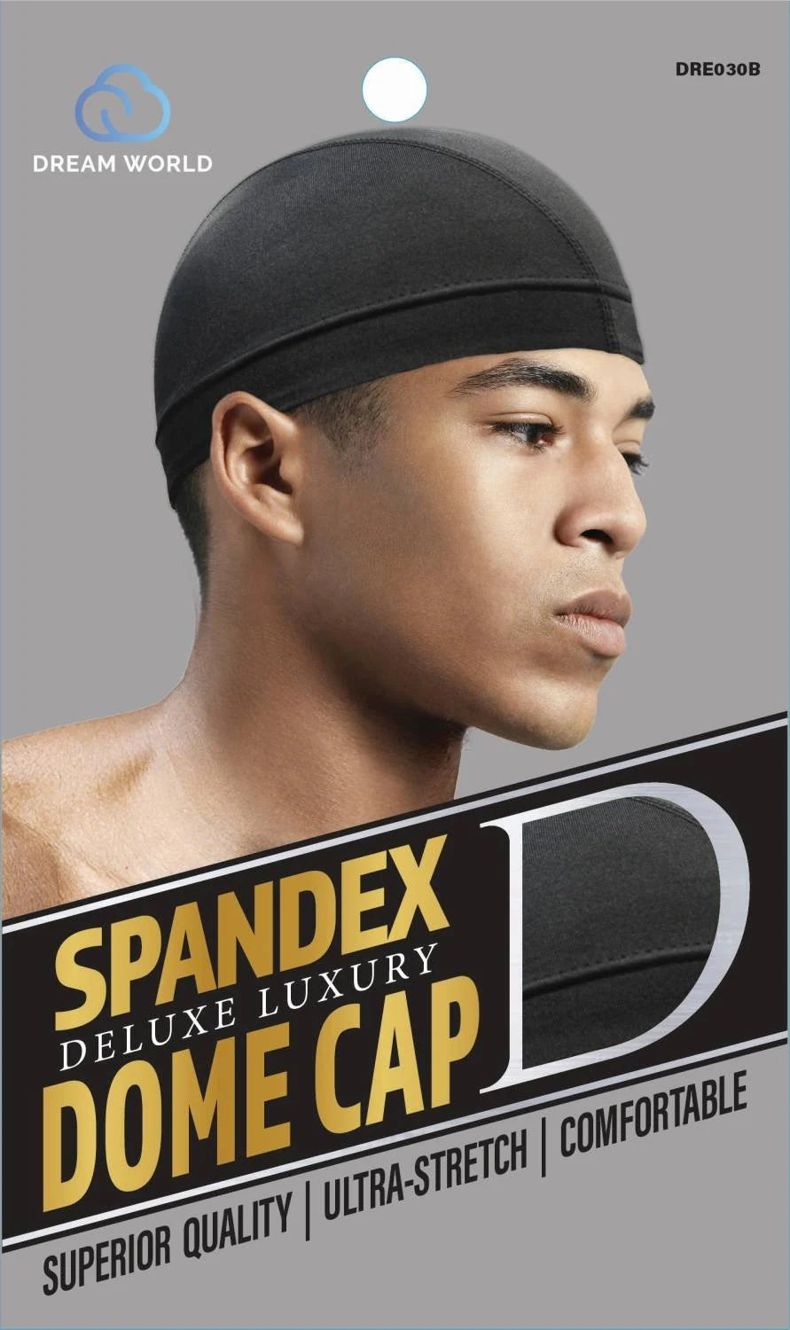 DREAM M-DOME CAP SPANDEX BLACK
