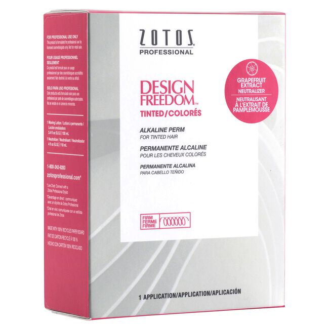 Zotos Professional  Design Freedom Alkaline Perm for Tinted Hair