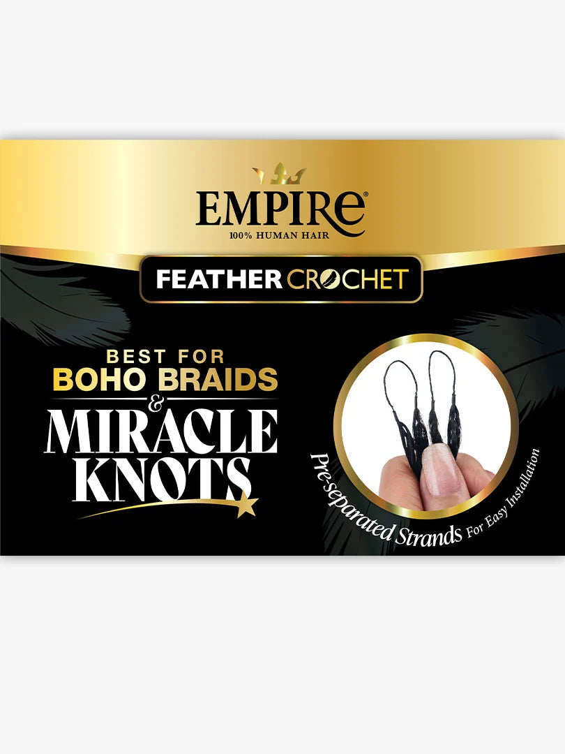 Sensationnel Empire Feather Crochet_Deep 14"