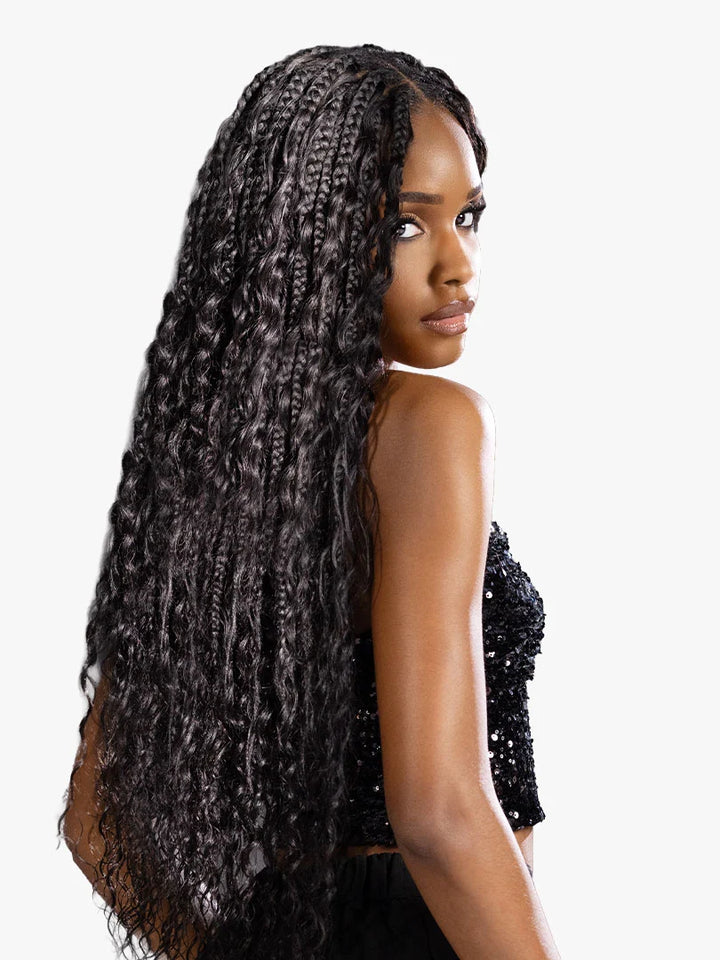 Sensationnel Empire Feather Crochet_Deep 14"